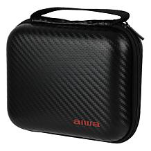 Aiwa Bone Conduction Headphones Case w/Mesh Pocket