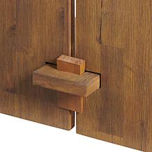 Alaterre Furniture Bethel 52" Console Table with Lower Shelf