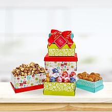 Alder Creek Gift Baskets Lindt Lindor & Treats Gift Tower 