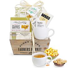 Alder Creek Gift Baskets With Sympathy Serenity Tea Crate