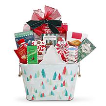 Alder Creek Winter Holiday Trees Gift Tote