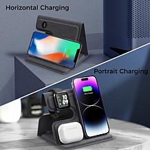Alpha Digital 3-in-1 Foldable Wireless Charger