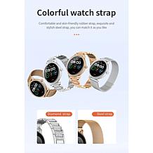 AltaFit Bluetooth Smartwatch with Extra Milanese Band & Tools