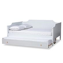 Alya Full Size Daybed with Roll-Out Trundle Bed