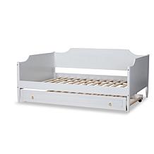 Alya Full Size Daybed with Roll-Out Trundle Bed
