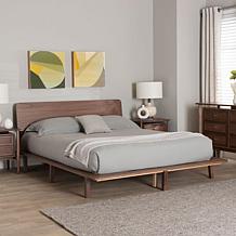 Alyssa Japandi Inspired Wood Platform Bed