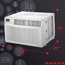 Amana 10 000 BTU 115V Window-Mounted Air Conditioner w/ Remote Control