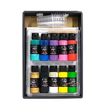 American Crafts Color Pour Magic PreMixed Pour Art Starter Kit-Rainbow