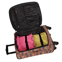 American Flyer Gold Coast 5-piece Spinner Luggage Set