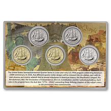 America's 250th Anniversary Dual Date 5-Coin Sets First 2 Releases AS