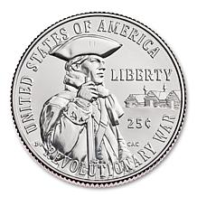 America's 250th Anniversary Dual Date Quarters - (10) 5-Coin Sets AS