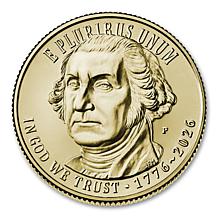 America's 250th Anniversary Dual Date Quarters - (10) 5-Coin Sets AS