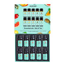 Amore Paris Fruity Fragrance Premium Aromatherapy Diffuser Oils Set