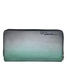 Anna by Anuschka Hand Painted Leather Two Fold Wallet