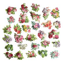 Anna Griffin™ 3D Mini Floral and 3D Sentiment Sticker Set