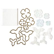 Anna Griffin® Blossoms Molded Flower Stamp and Die Kit