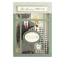 Anna Griffin® Carte Homme Card Stock and Vellum Kit
