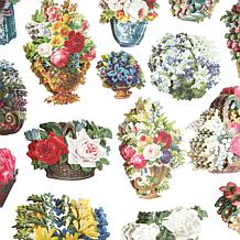 Anna Griffin® Flower Pot Stickers - Set of 80