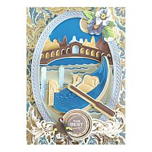 Anna Griffin® Gondola 3D Scene Dies