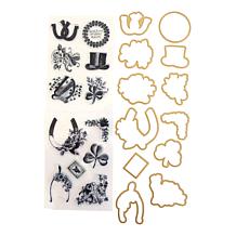 Anna Griffin® Lucky Stamps and Die Set