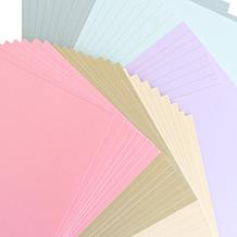 Anna Griffin® Perfect Palette 54-piece 6" x 8" Metallic Cardstock Set