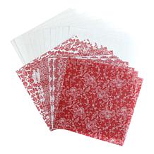 Anna Griffin® Red and White Lace Vellum - 24 Sheets