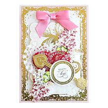 Anna Griffin® Red and White Lace Vellum - 24 Sheets