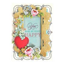 Anna Griffin® Smitten Sentiments Rub-On Transfers - Set of 128