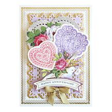 Anna Griffin® Smitten Stamp and Die Set