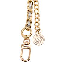 Anne Klein Faux Leather Interlaced Chain Belt