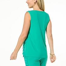 Antthony 2-piece Ruffle Tank Top & Cardigan Set