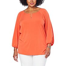 Antthony Pearl Trim Top