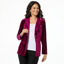 Antthony Velvet Tuxedo Blazer Jacket