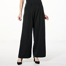Antthony Wide Leg Pull-On Trouser Pant