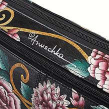 Anuschka Hand-Painted Leather Shoulder Bag