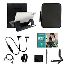 Apple 11 iPad 11th Gen 512GB w/Keyboard, Case & Starter Bundle- Silver