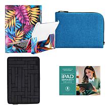 Apple 11 iPad 256GB w/Keyboard, Case, Sleeve and Accessories - Pink