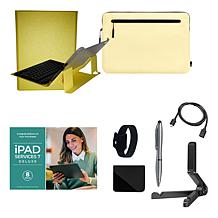 Apple iPad 11" 11th Gen Pink 512GB Wi-Fi Bundle w/Case & Voucher