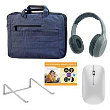 Apple Macbook Air 13" M4 256GB Laptop with Accessories - Midnight