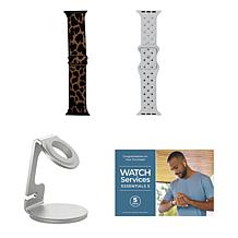 Apple Watch Series 11 GPS 46mm M/L with 2 Bands & Stand - Rose Gold