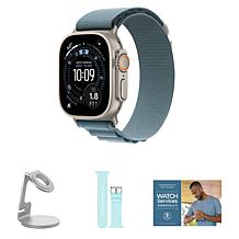 Apple Watch Ultra 3 GPS + Cellular 49mm Alpine Loop Band Medium Bundle