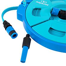 Aqua Joe 50' 3-Tube Hose with Storage Case and Sprayer