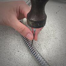 Aqua Joe® Heavy-Duty 75' Stainless Steel Garden Hose