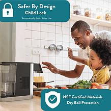 Aqua Optima Countertop Instant Hot & Cold Filtered Water Dispenser