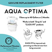 Aqua Optima WQA Certified Replacement Evolve+ Filter