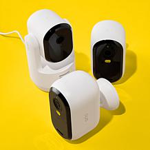 Arlo Essential 2K Outdoor 2-pack with Indoor PTZ Camera & Yard Sign