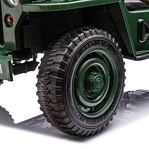 Army Truck 24V Electric Ride-On For Kids
