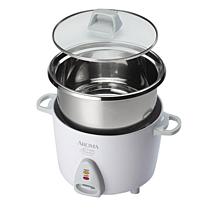 Aroma ARC-753SG Simply Stainless 6-Cup (Cooked) Rice Cooker