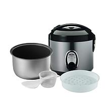 Aroma ARC-914SB 4-Cup Cool-Touch Rice Cooker, Stainless Steel