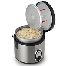 Aroma ARC-914SB 4-Cup Cool-Touch Rice Cooker, Stainless Steel